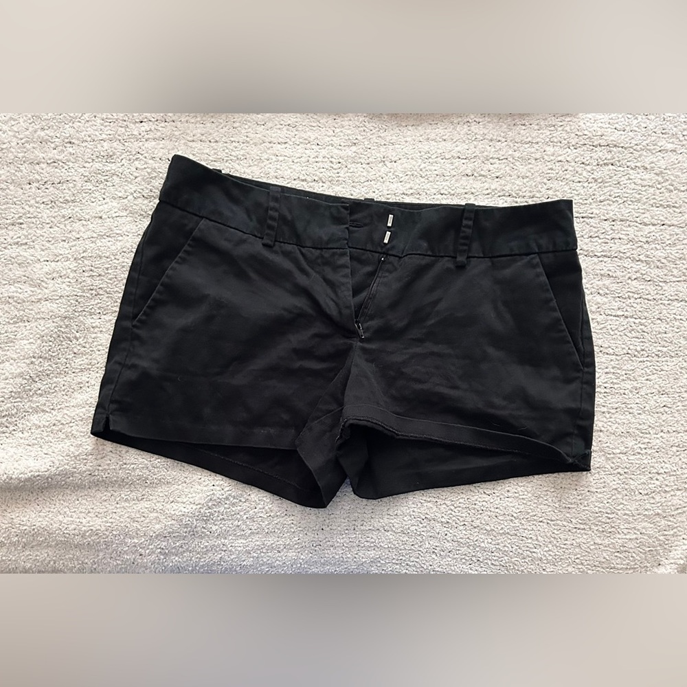 Black short shorts